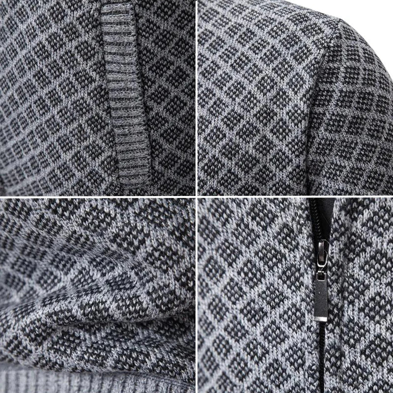 Miguel | Premium Full-Zip Sweater
