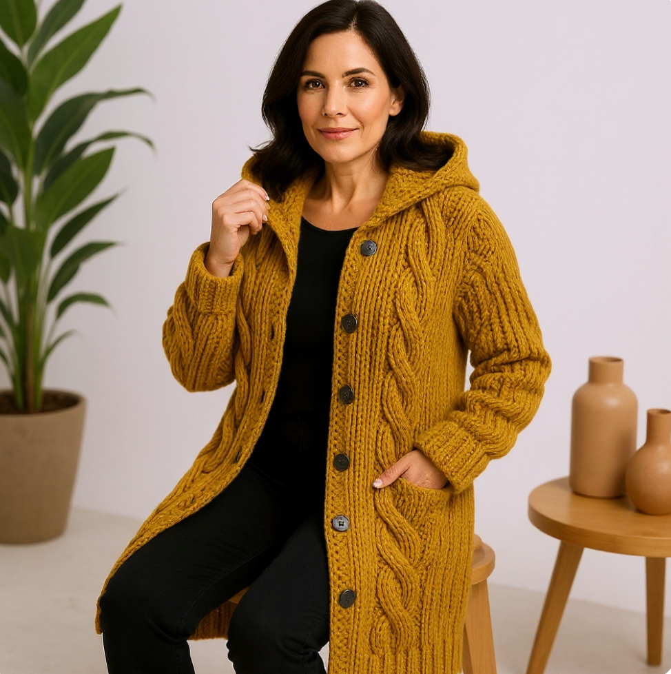 Thesia | Chunky Cable Cardigan