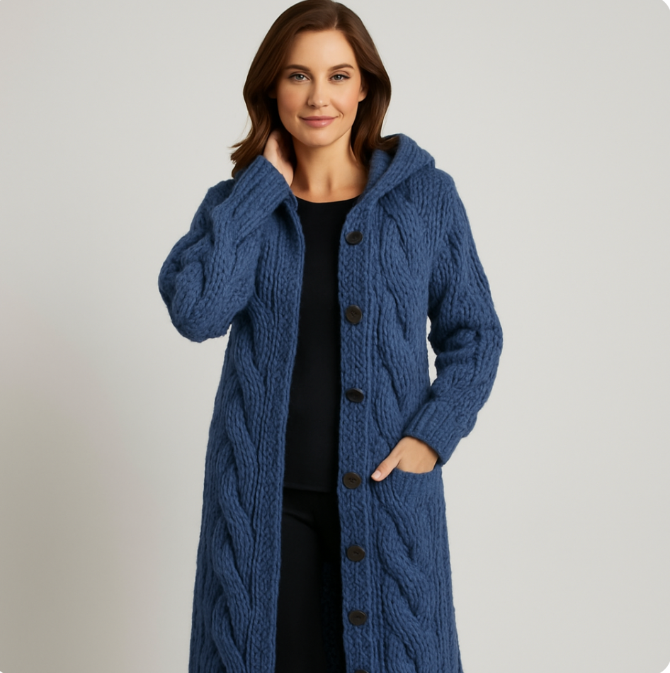 Thesia | Chunky Cable Cardigan