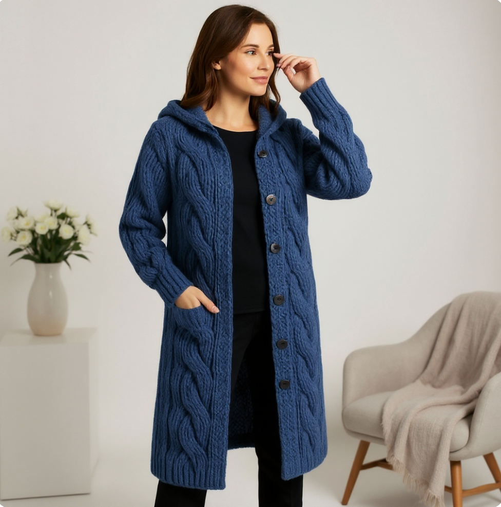 Thesia | Chunky Cable Cardigan
