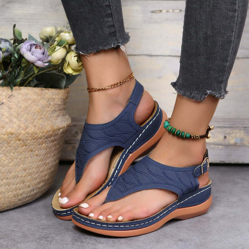 Novaria | Cushioned Wedge Sandals