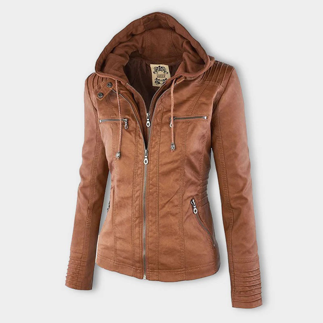 Heliana | Sleek Hooded Jacket