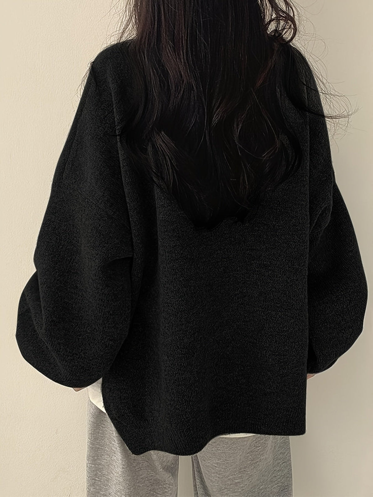 Aemie | Oversized Crewneck Sweater