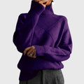 Verona | Geometric Turtleneck Sweater