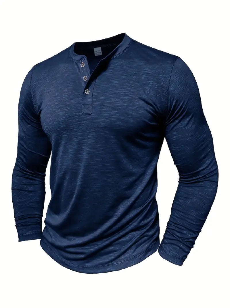 James | Supreme Fit Henley Shirt