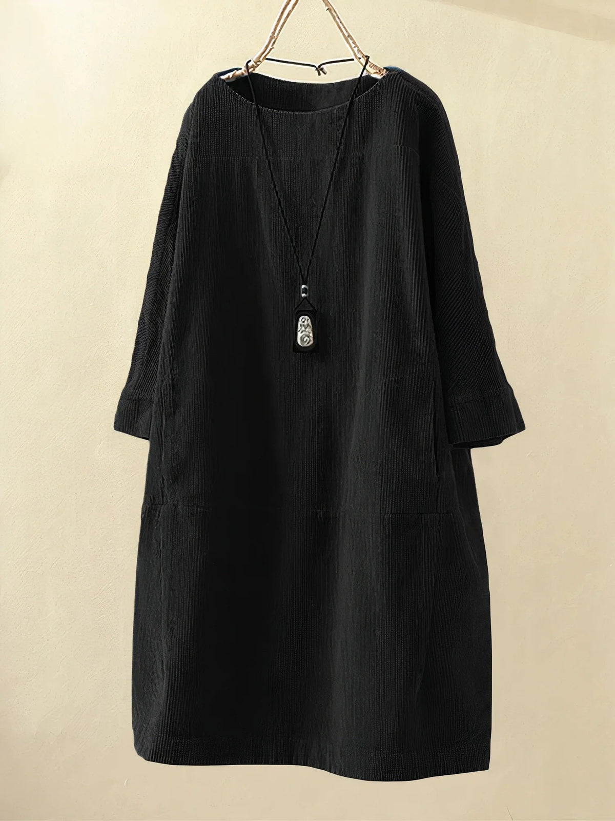 Sorenia | Wide-Cut Smock Dress