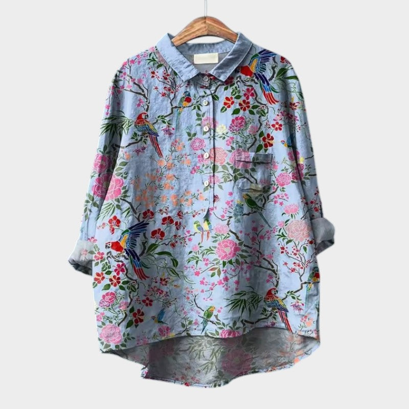 Vinnie | Classic Italian Vintage Blouse