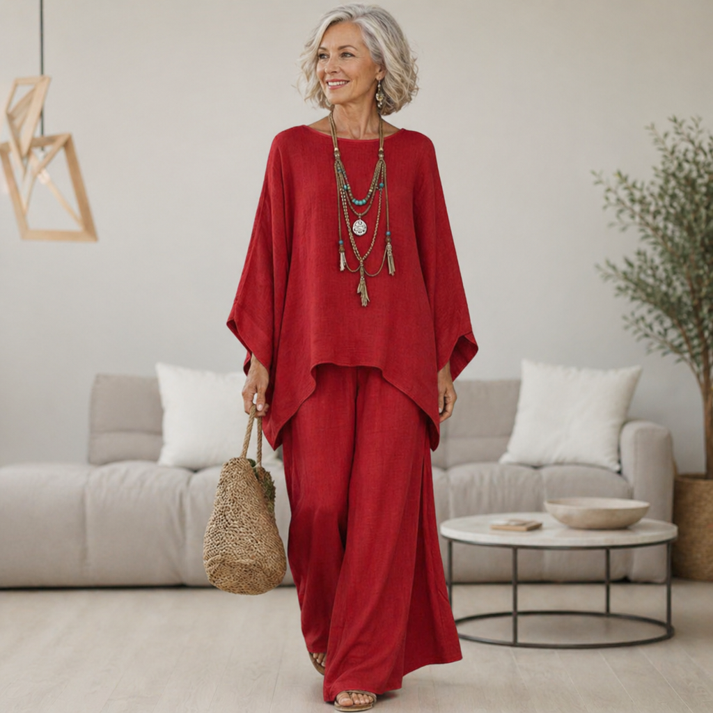 Donessa | Flowy Two-Piece Set