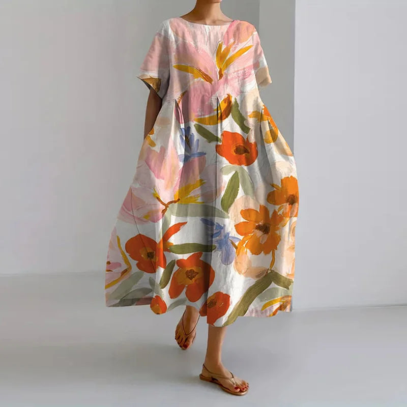 Valina | Effortless Floral Dress
