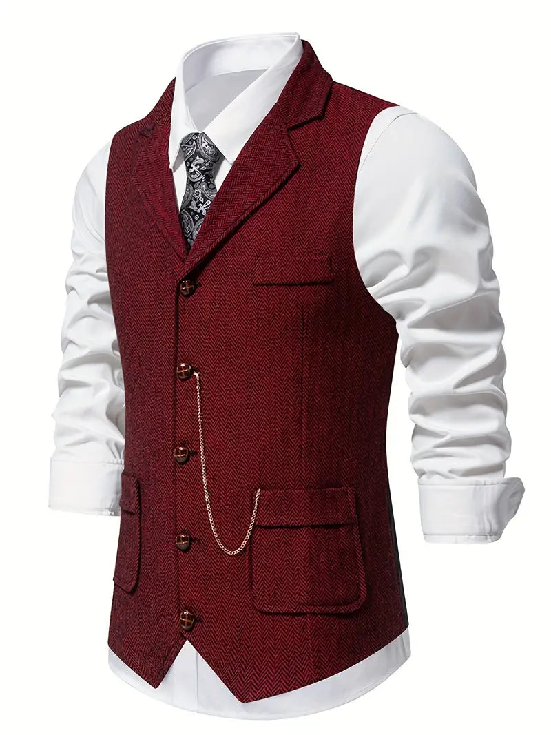 Leonard | Tailored Lapel Waistcoat
