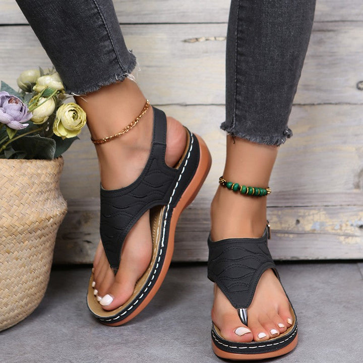 Novaria | Cushioned Wedge Sandals