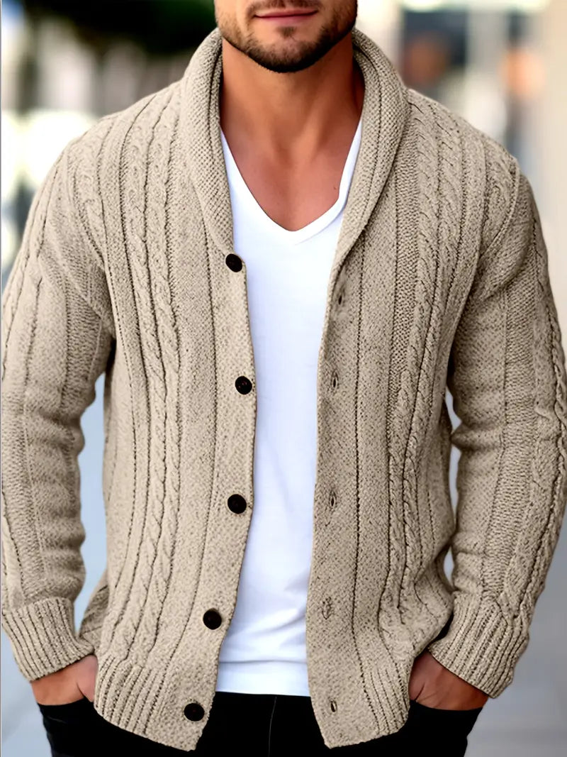 Casper | Classic Button-Front Cardigan