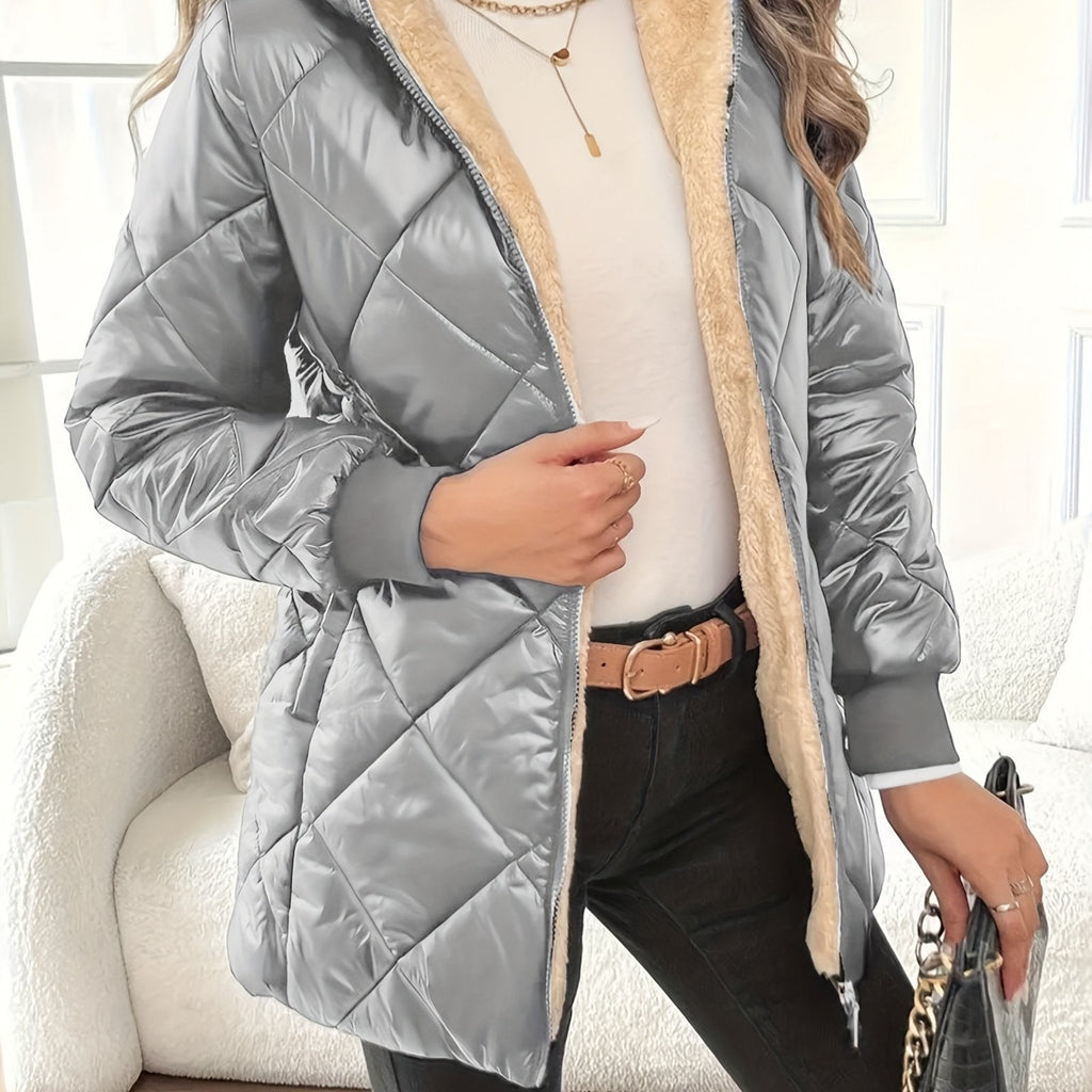 Isalyn | Diamond Quilted Jacket
