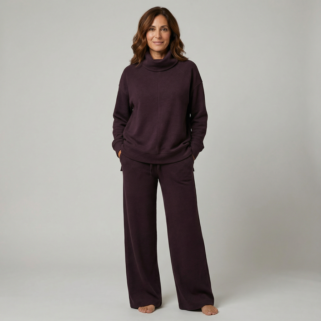 Rumie | Comfy Mock Neck Set