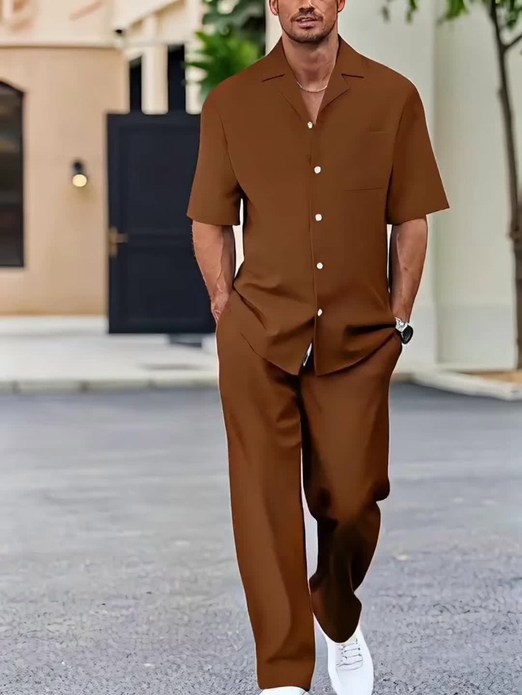 Herbert | Cozy Chic Two-Piece Suit Set