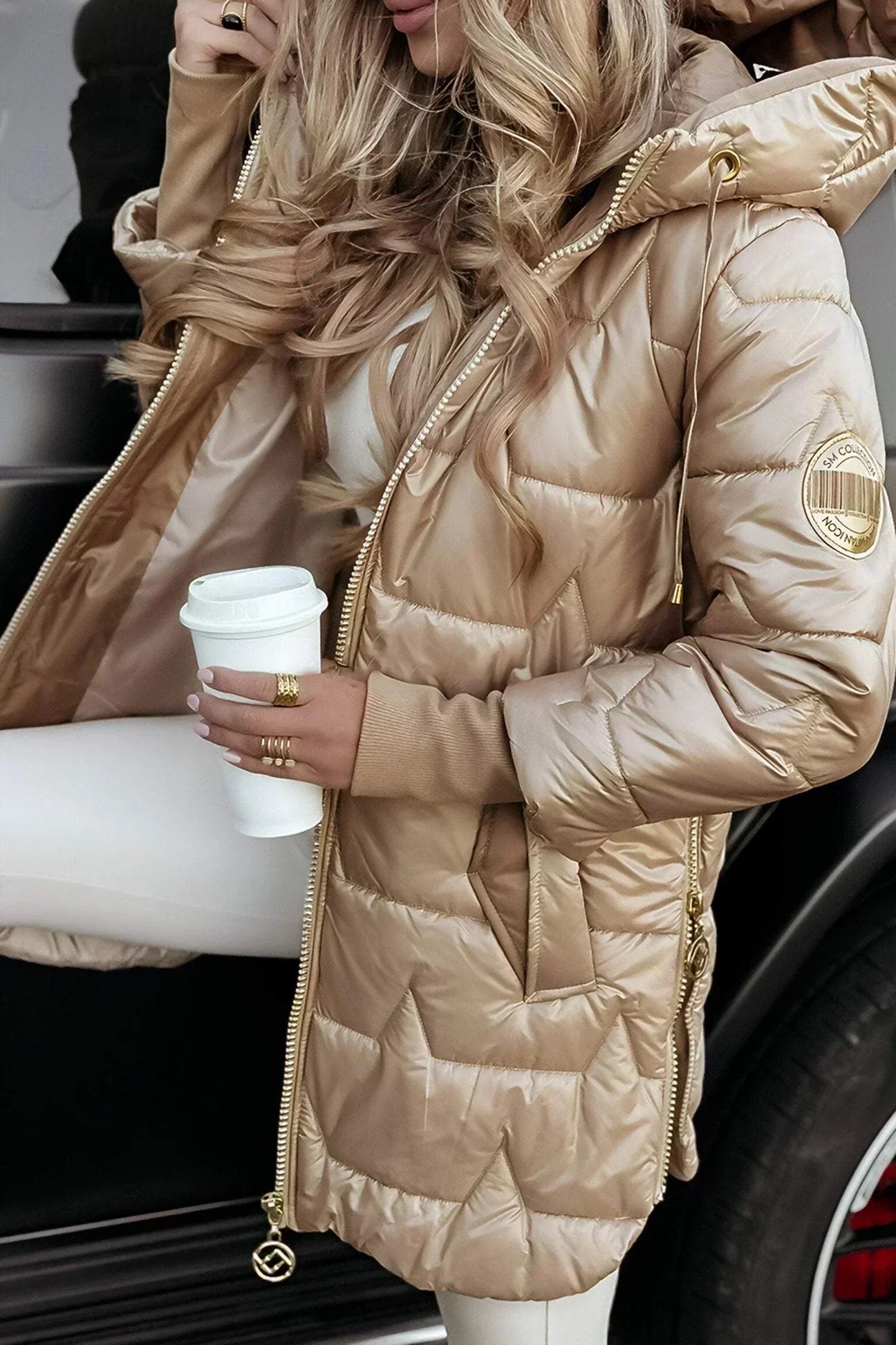 Leona | Luxury Quilted Jacket