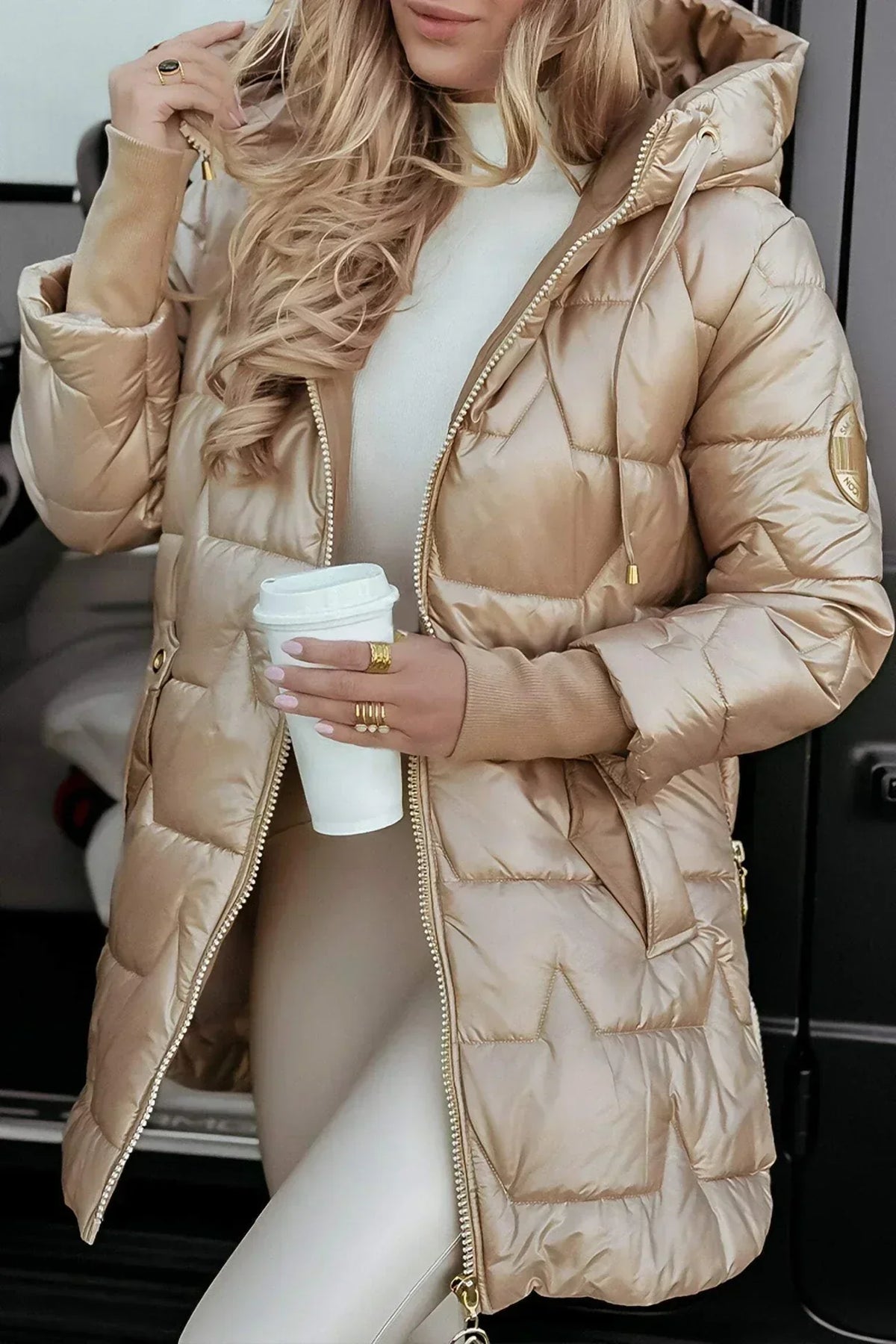 Leona | Luxury Quilted Jacket