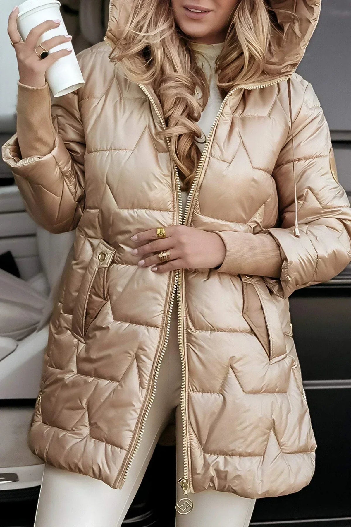 Leona | Luxury Quilted Jacket