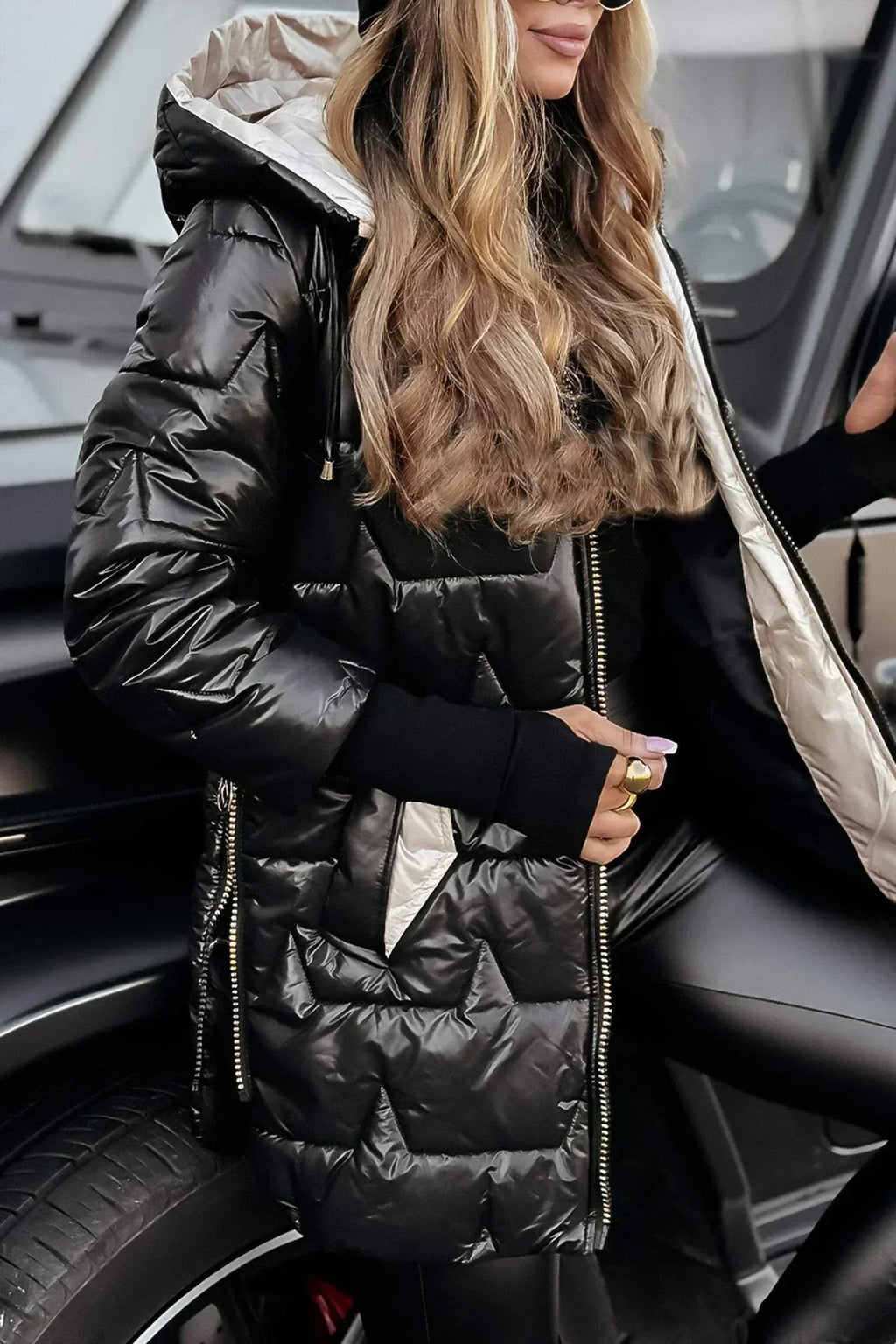 Leona | Luxury Quilted Jacket