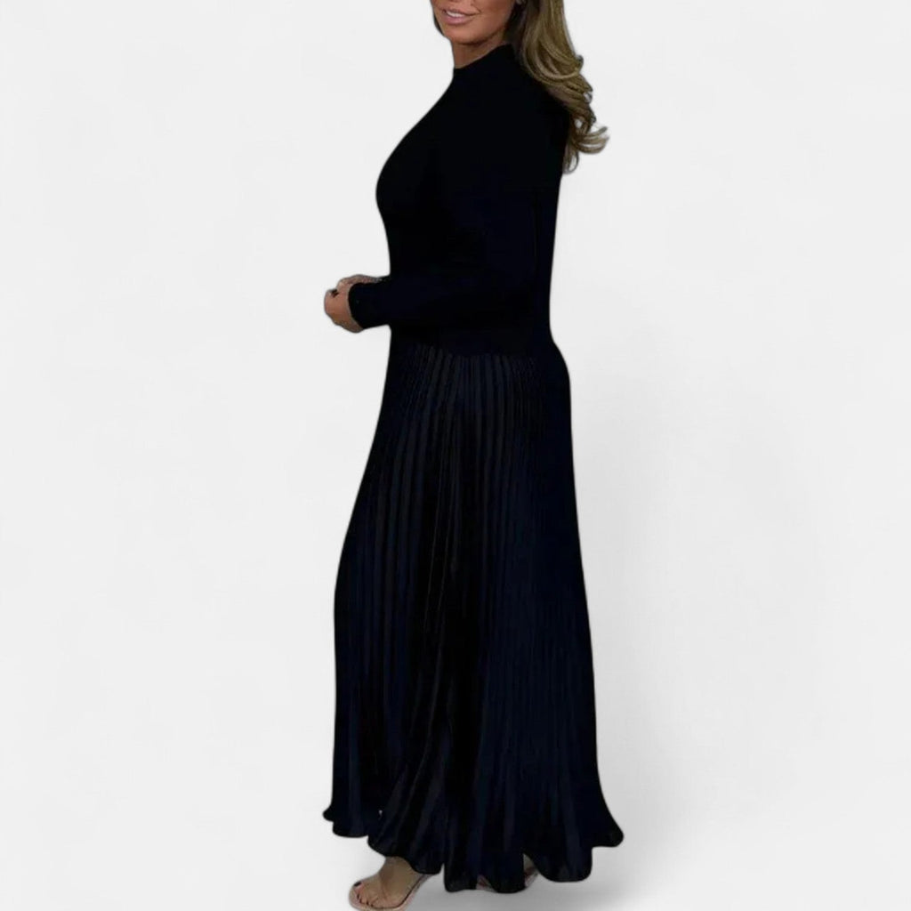 Claudine | Chic Pleated Maxi Set