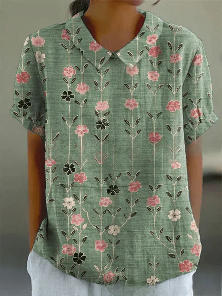 Inca | Artisan Floral Blouse