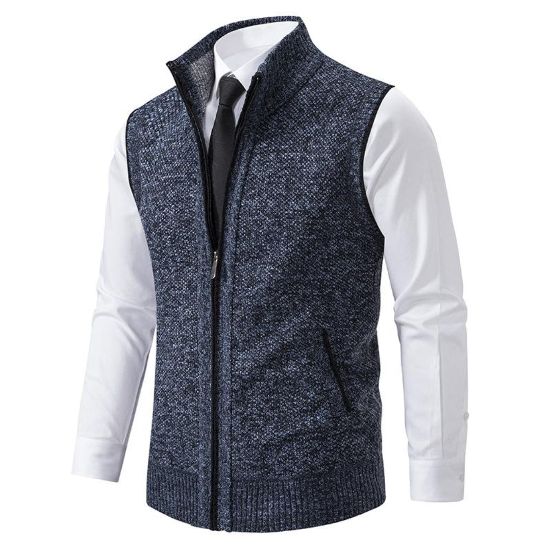 Kevyn | Elegant Knitted Italian Vest