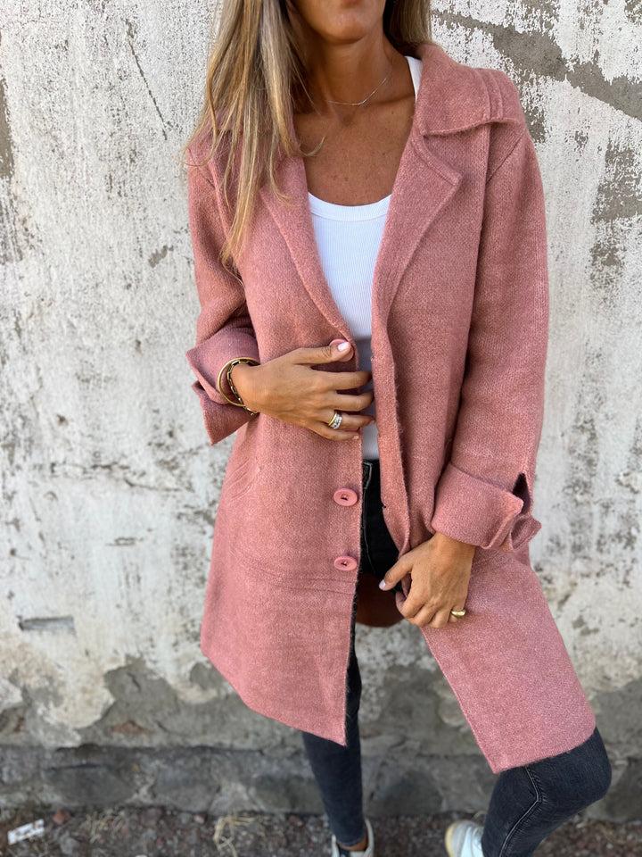 Naomi | Chic Buttoned Long Coat