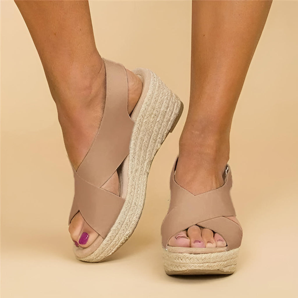 Annika | Orthopedic Open-toe Wedges