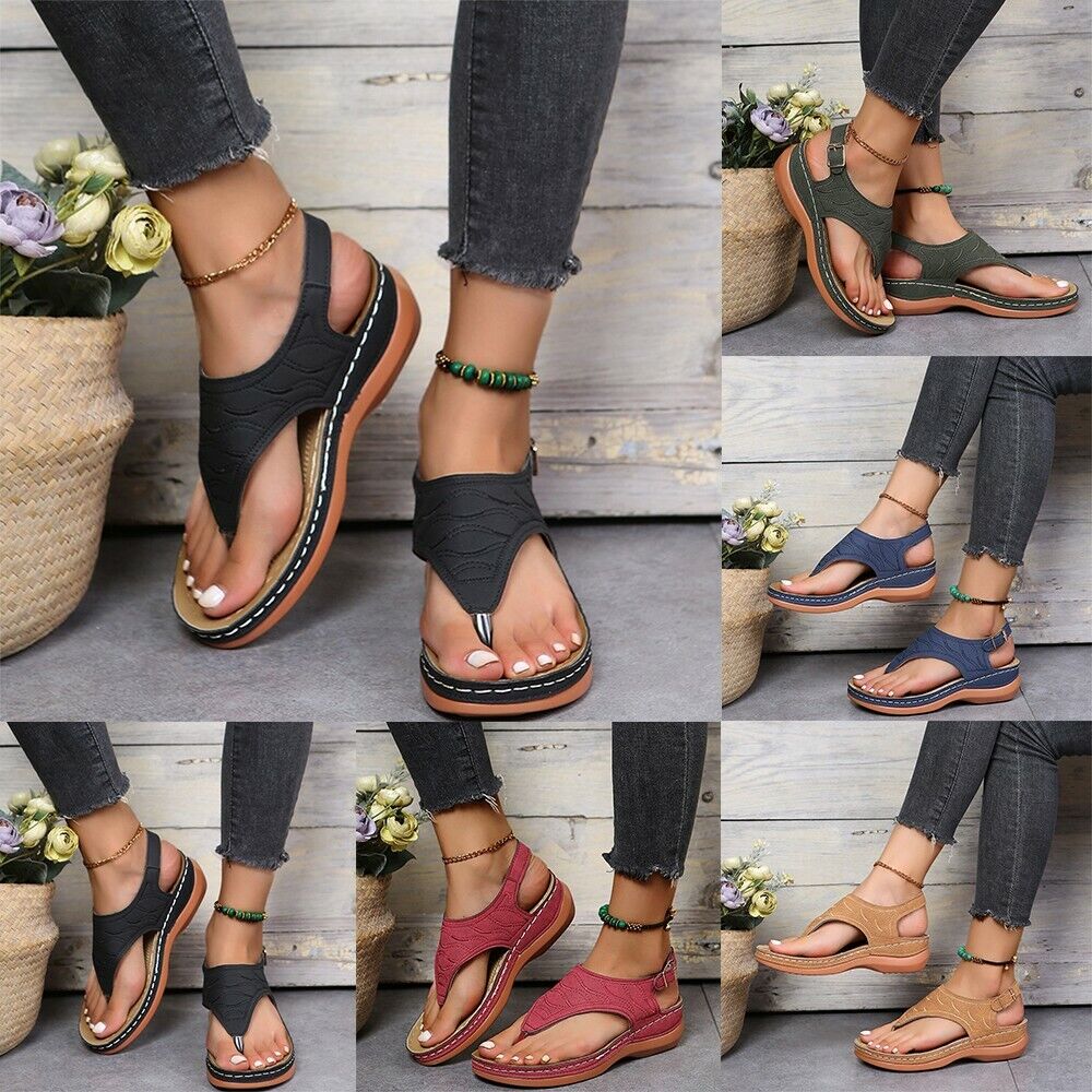 Novaria | Cushioned Wedge Sandals