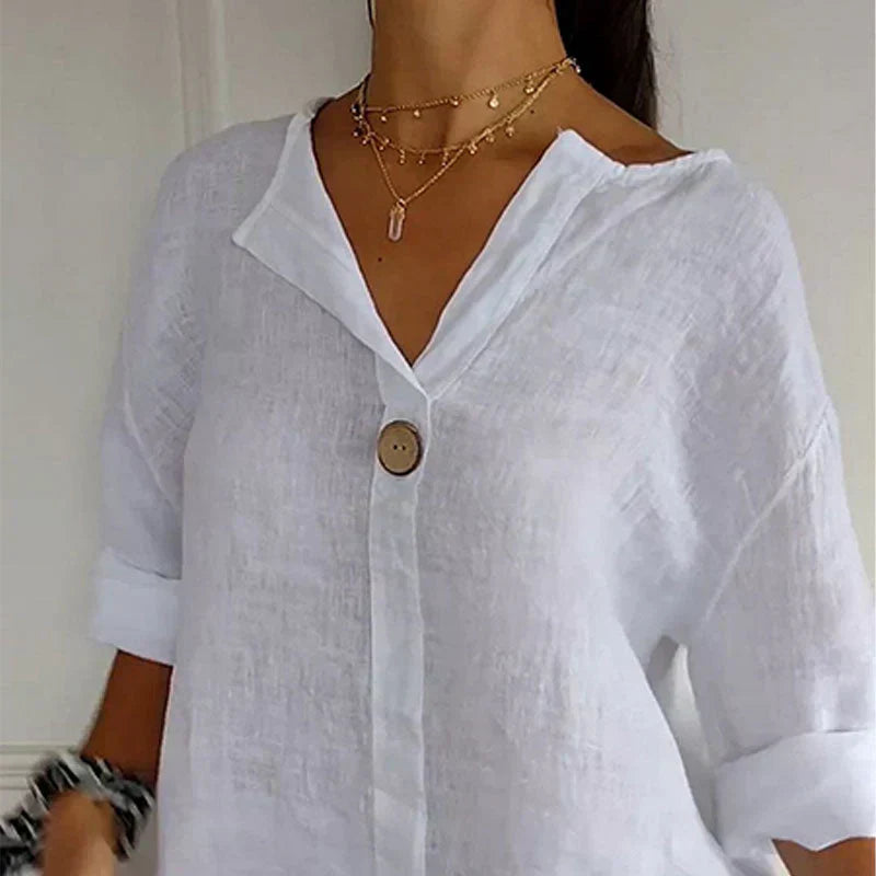 Denzel | Versatile Button Detail Blouse