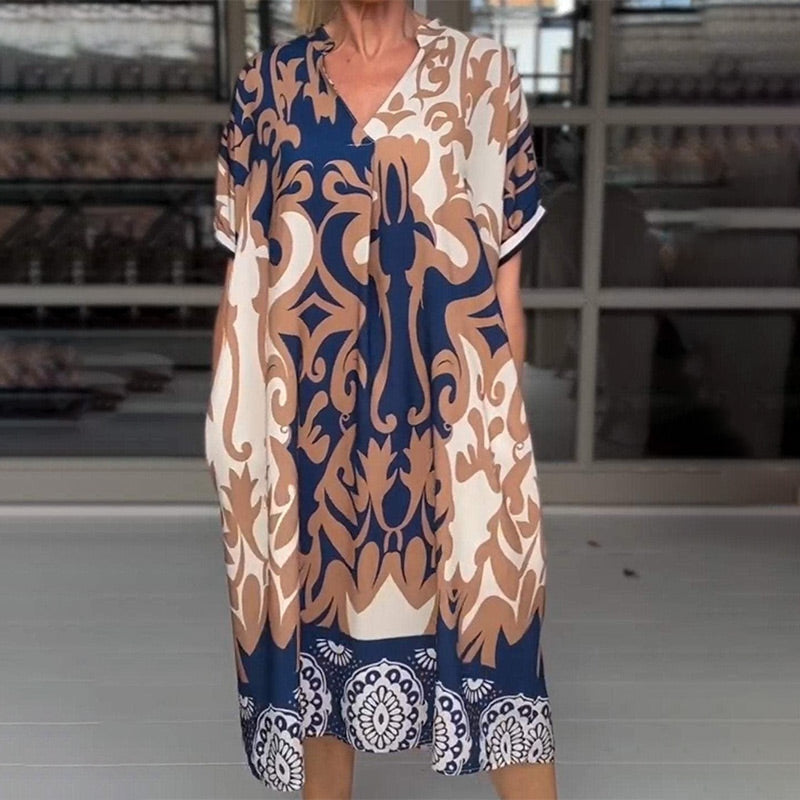 Annelia | Boho Belly Coverage Dress