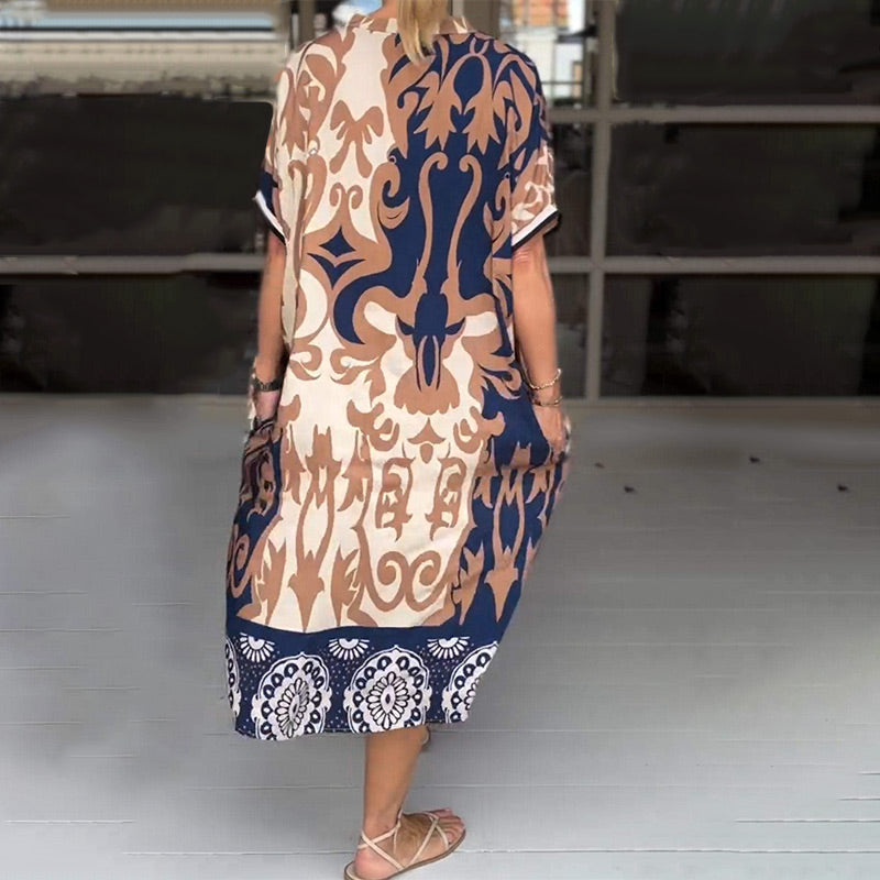 Amelia | Boho Belly Coverage Dress