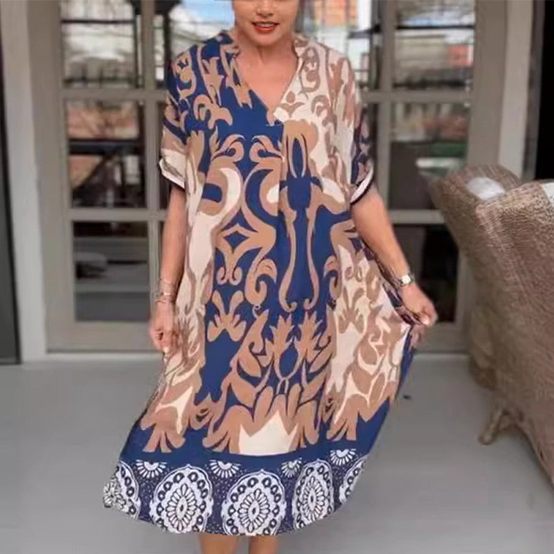 Annelia | Boho Belly Coverage Dress