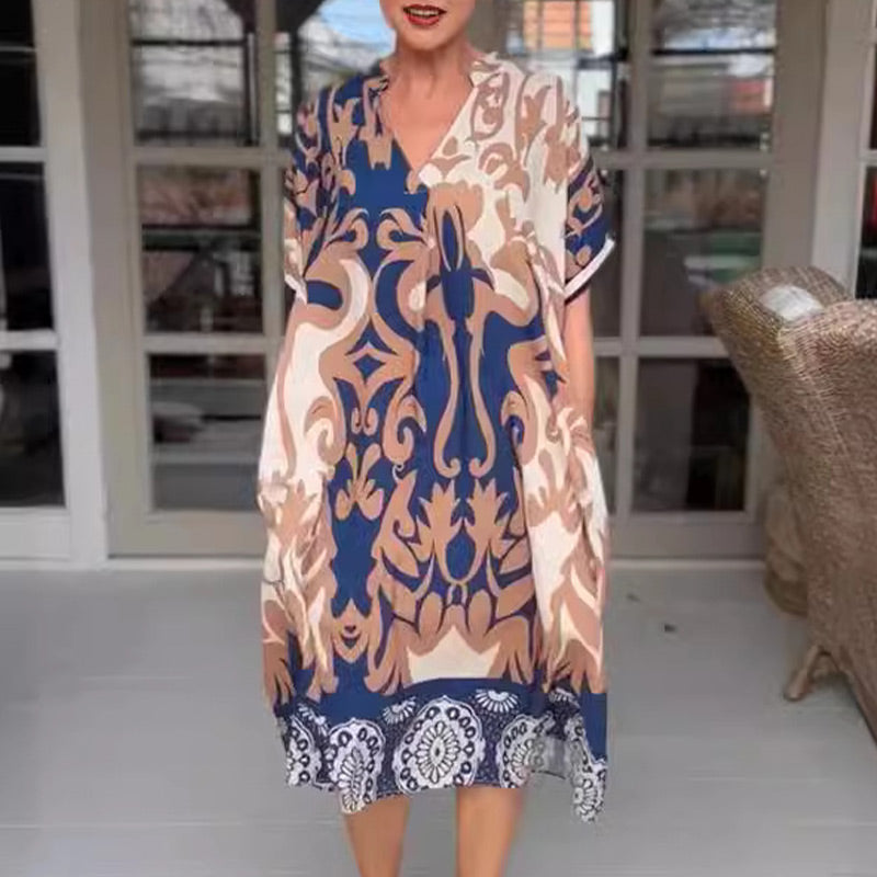 Annelia | Boho Belly Coverage Dress