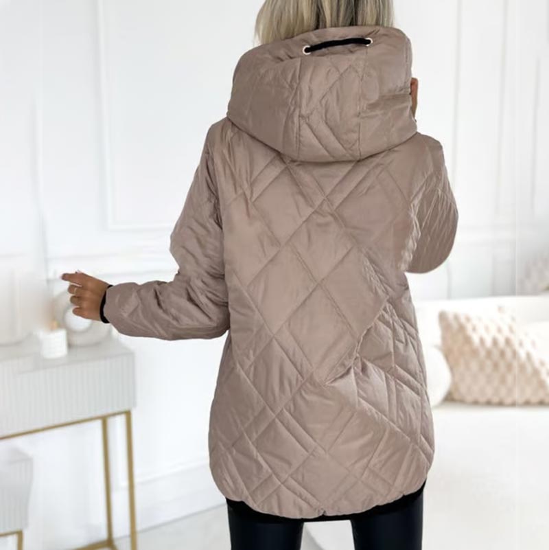 Marcela | Stylish Hooded Outerwear Jacket
