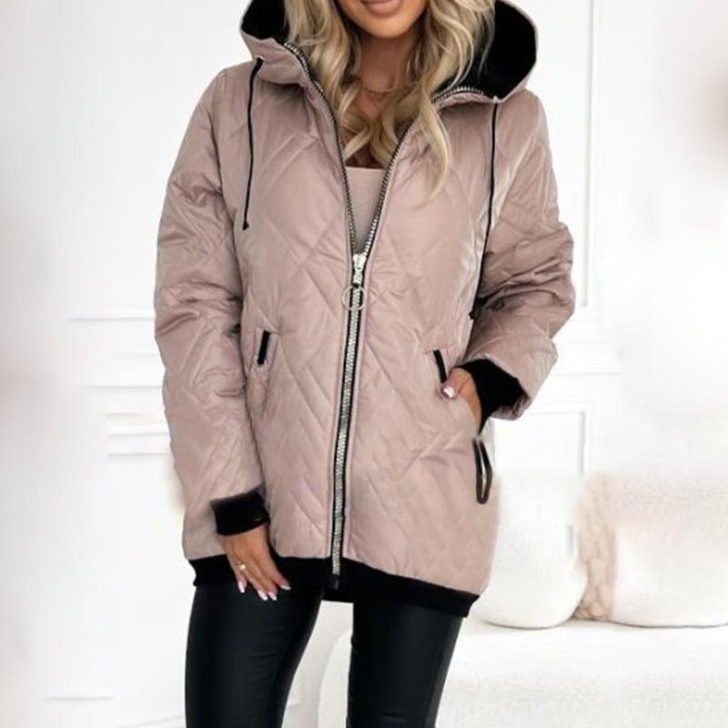 Marcela | Stylish Hooded Outerwear Jacket