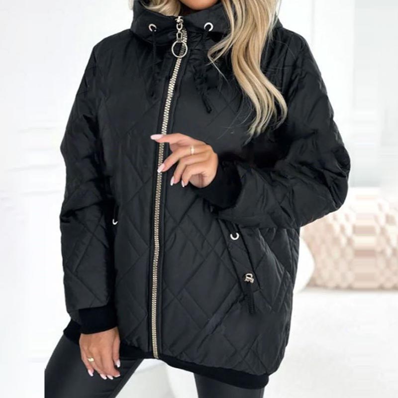 Marcela | Stylish Hooded Outerwear Jacket