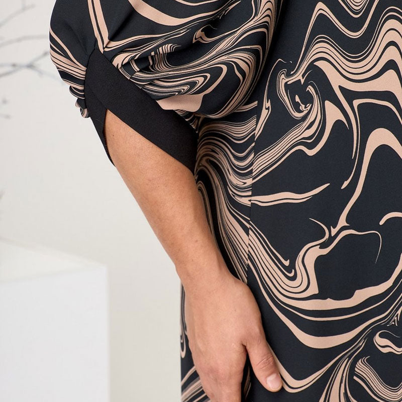 Ella | Cozy Marble Dress