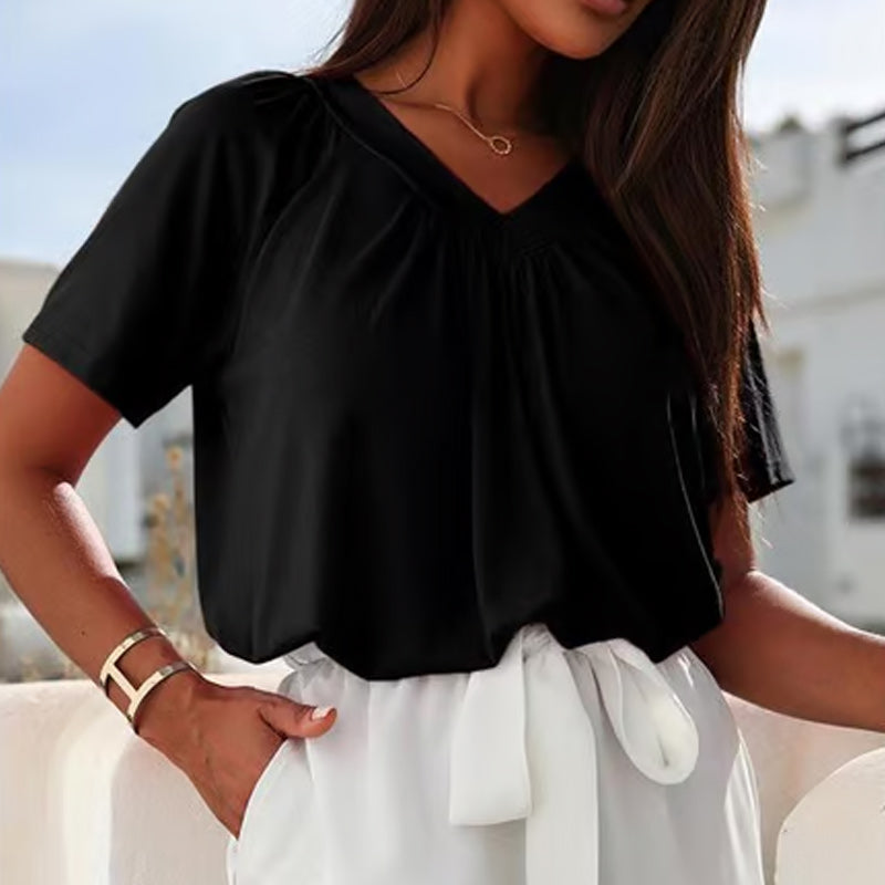 Everlyn | Casual Pleated Blouse